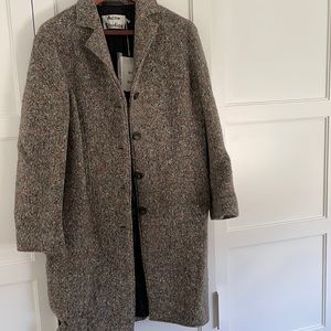 NWT ACNE STUDIOS MULTI COLOUR WOOL COAT